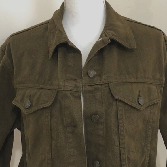 Gap Brown Cotton Denim Jacket - Picture 2 of 5